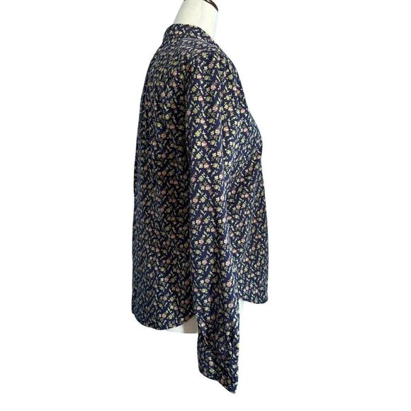 Denim & Supply Ralph Lauren RL TOMBOY 100% Cotton Demure Floral Blouse L/S M - Picture 2 of 7